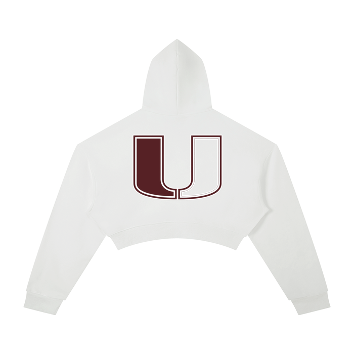 Urbana Essential Cropped Hoodie - Memento Mori Clothing
