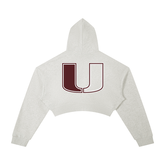 Urbana Essential Cropped Hoodie - Memento Mori Clothing