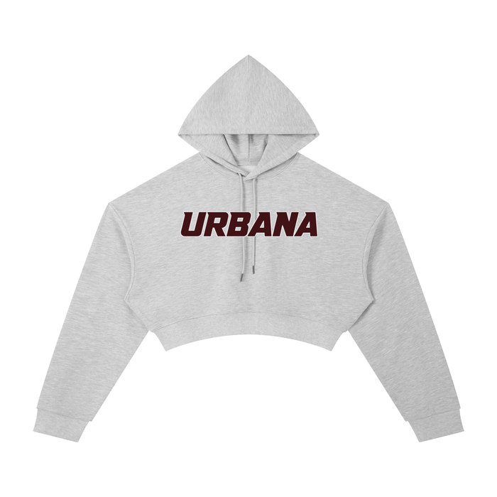 Urbana Essential Cropped Hoodie - Memento Mori Clothing