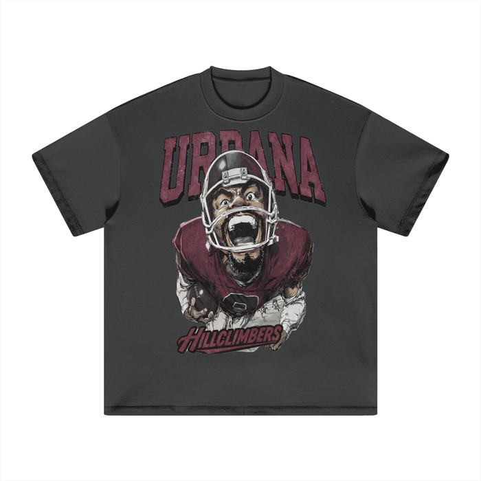 Urbana Football Heavyweight T-Shirt - Memento Mori Clothing