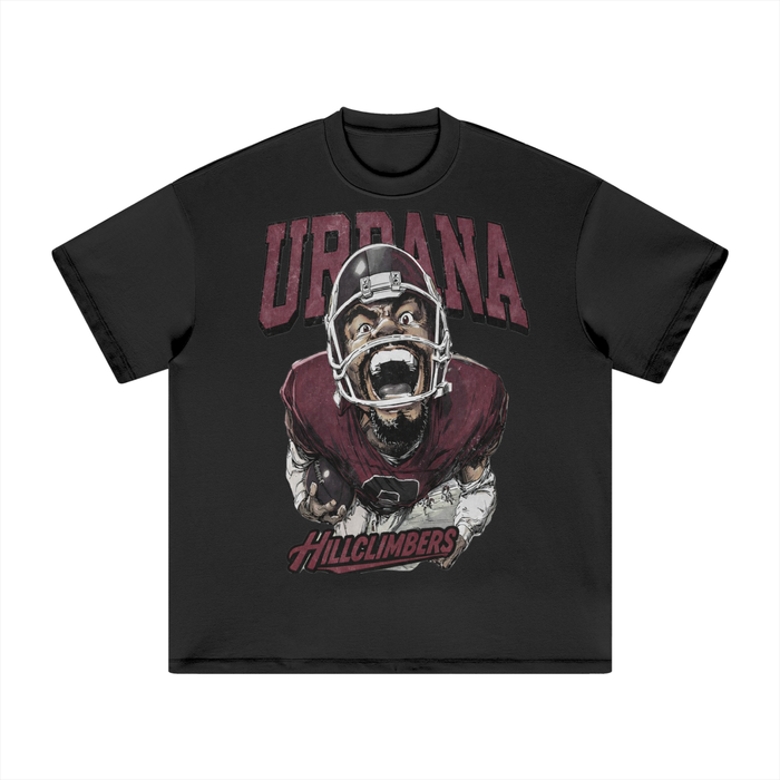 Urbana Football Heavyweight T-Shirt - Memento Mori Clothing