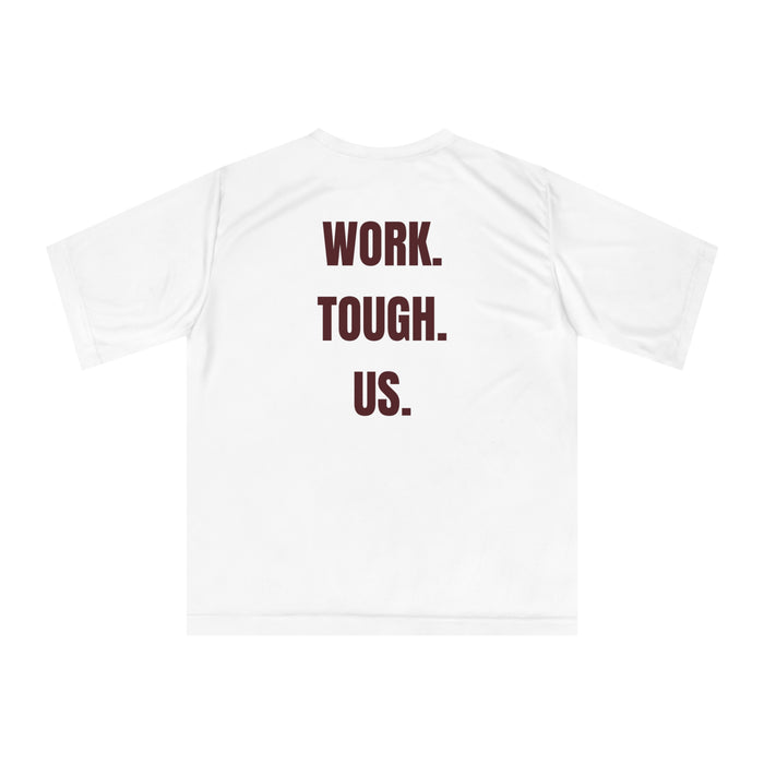 Urbana Performance Tee — "WORK. TOUGH. US." Athletic Tech Shirt - Memento Mori Clothing