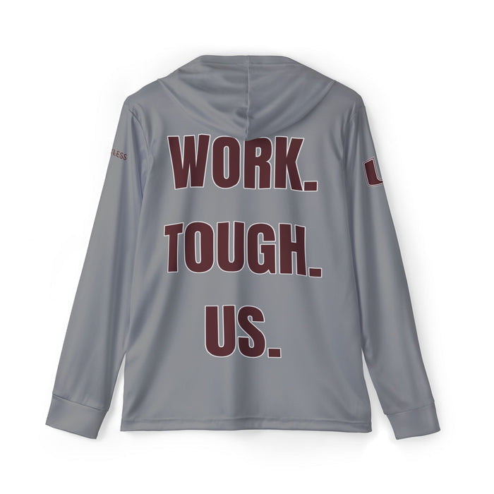 Urbana 'Work Tough Us' Men's Sports Warmup Hoodie - Memento Mori Clothing