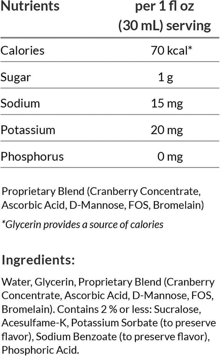 UTI-Stat Oral Supplement, Cranberry, 1 oz - 78404-Single - LL Medico