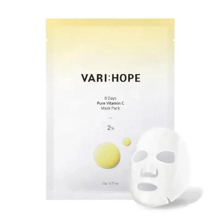 [VARI:HOPE] 8 Days Pure Vitamin C Mask Pack 22g*5EA - Ballagrio