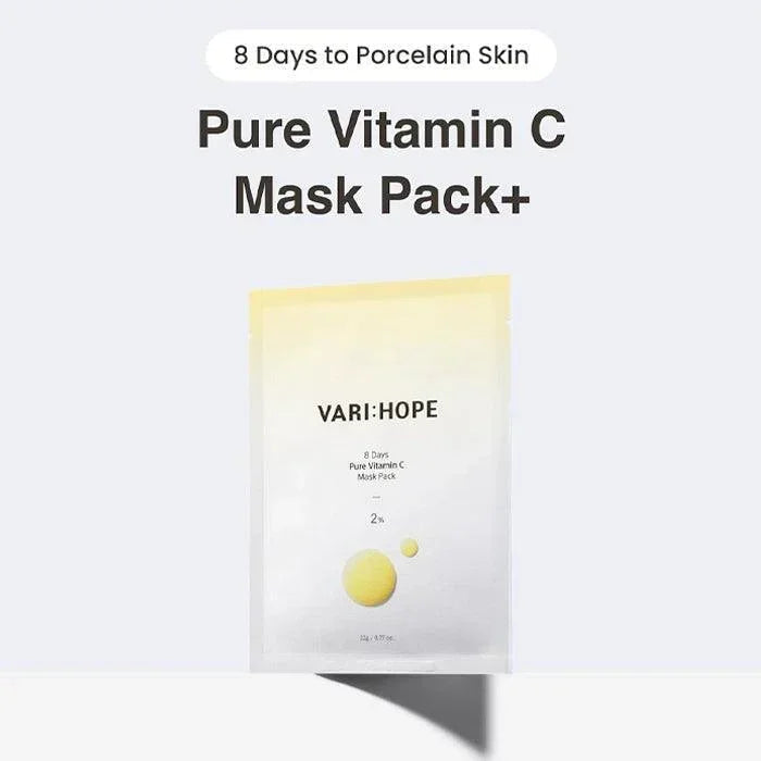 [VARI:HOPE] 8 Days Pure Vitamin C Mask Pack 22g*5EA - Ballagrio