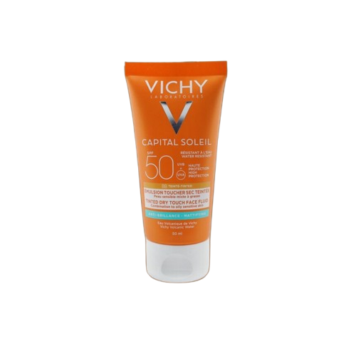 Vichy Capital Soleil Tinted Dry Touch Face Fluid SPF50+ 50Ml