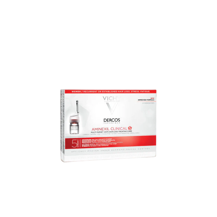 Vichy Dercos Aminexil Clinical 5 Anti-Hair Fall Treatment 12x6ml