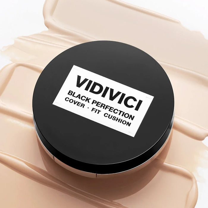 [VIDIVICI] Black Perfection Cover Fit Cushion with Refill SPF 40 PA++ 13g*2EA - Ballagrio
