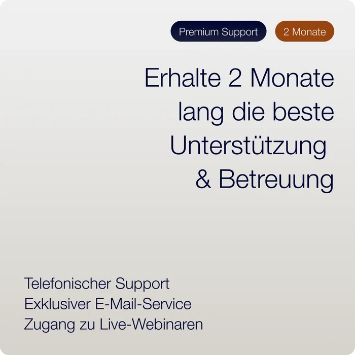 VIP-Support (2 Monate)