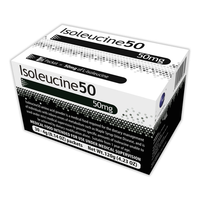Vitaflo Isoleucine50 Medical Food Powder, Unflavored, 4 Gram Packet - 812539021001-Single - LL Medico