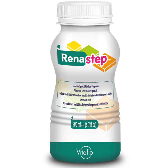 Vitaflo Renastep Pediatric Renal Oral Supplement, Vanilla, 6.7 oz - 812539024842-Bottle - LL Medico