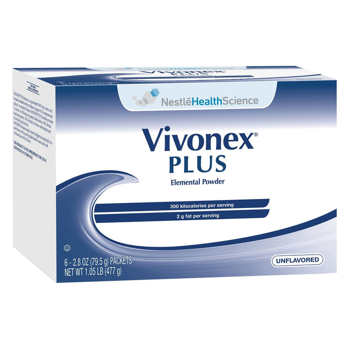 Vivonex Plus Elemental Oral Supplement Powder, Unflavored, 2.8 oz - 10043900712984-Single - LL Medico