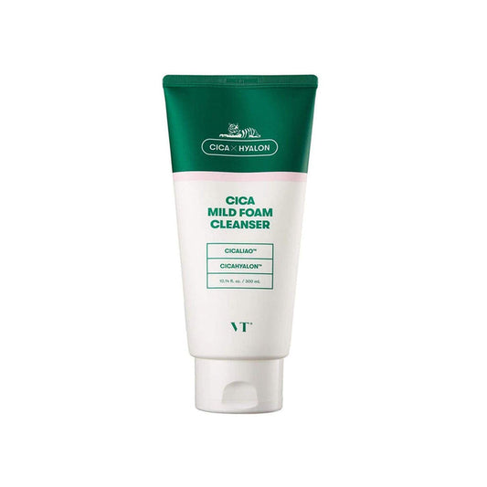 VT COSMETICS Cica Mild Foam Cleanser 300ml | GlamTouch UK