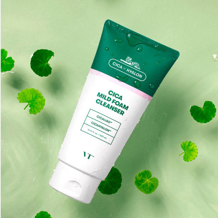 VT COSMETICS Cica Mild Foam Cleanser 300ml | GlamTouch UK