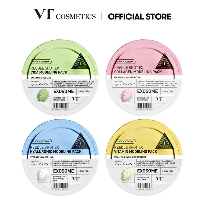 [VT Cosmetics] Reedle Shot EX Modeling Pack (4 Types) 25g - Ballagrio