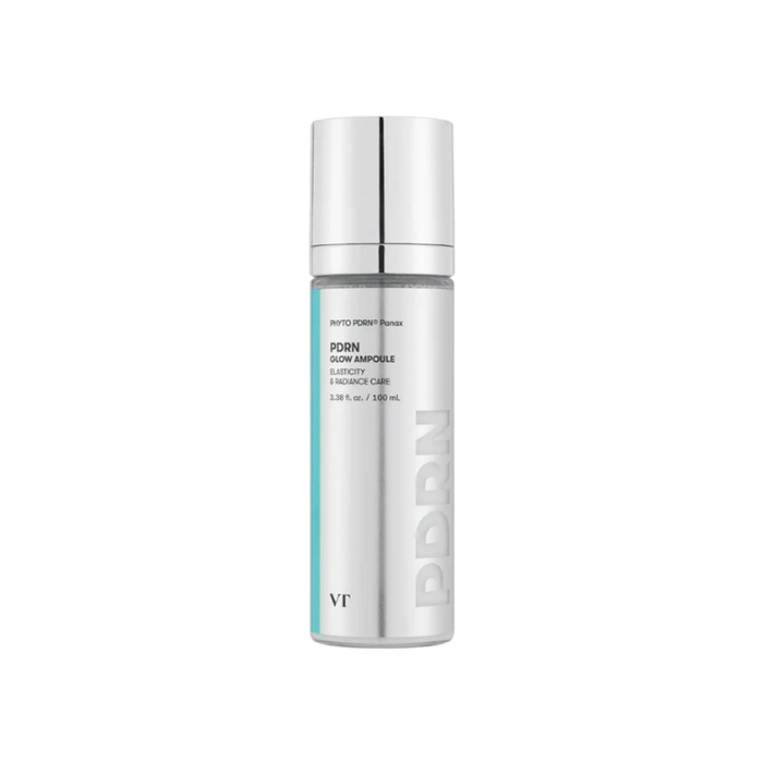 VT PDRN Glow Ampoule is a nourishing spray ampoule designed to boost radiance and improve skin elasticity. Enriched with PDRN (Sodium DNA) and Panax Ginseng Root Extract, it helps revitalize dull skin while supporting a healthy, luminous glow. Hydrating ingredients like Sodium Hyaluronate, Squalane, and Panthenol provide long-lasting moisture, while Ceramides help strengthen the skin barrier. The ultra-fine mist formula adheres comfortably to the skin, delivering nutrients evenly and leaving the