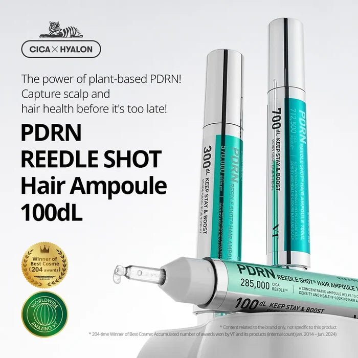 VT PDRN Reedle Shot Hair Ampoule 100dl