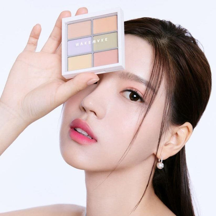 [WAKEMAKE] Defining Cover Conceal-Fit Palette (2 Colors) 9g - Ballagrio