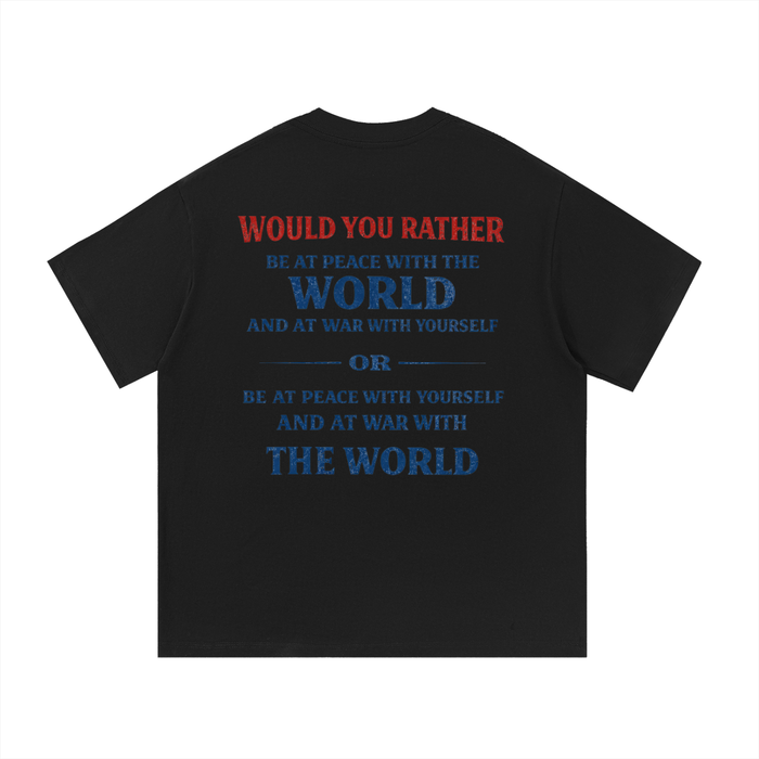War Essential Cotton T-Shirt - Memento Mori Clothing