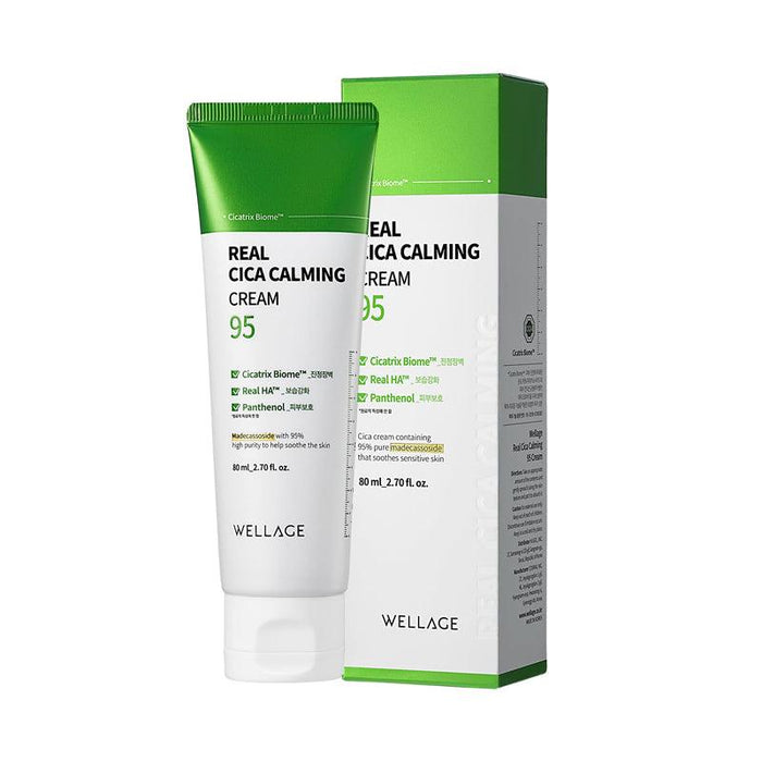 [WELLAGE] Real Cica Calming 95 Cream 80ml WELLAGE