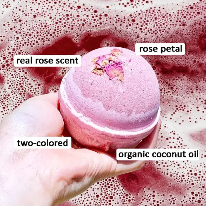 Wild Rose Botanic Large Bath Bomb