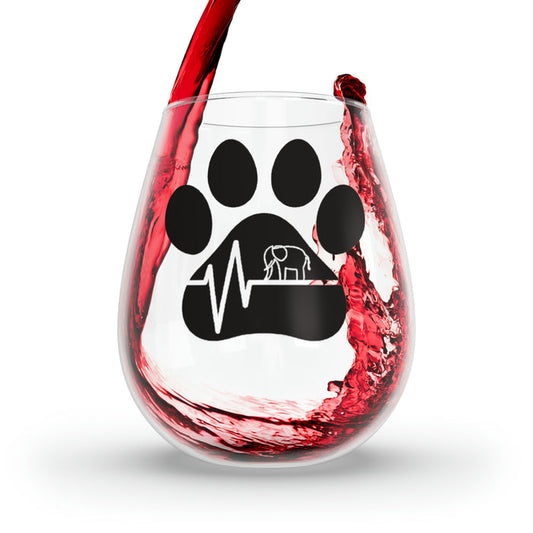 Wildlife Wine Glass