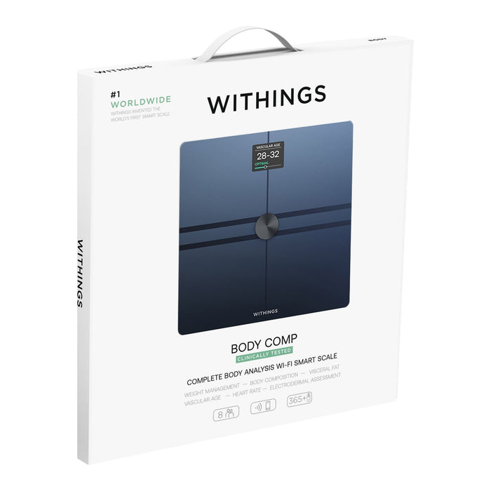 Withings Body Smart Total Body Composition Analyzer - WBS12-BLACK-ALL-INTER-Single - LL Medico