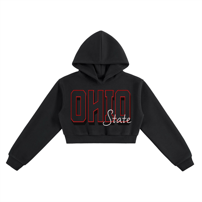 Women's' Essential Cropped Hoodie
