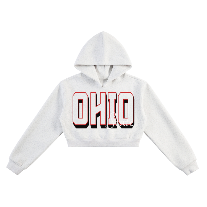 Women's' Essential Cropped Hoodie