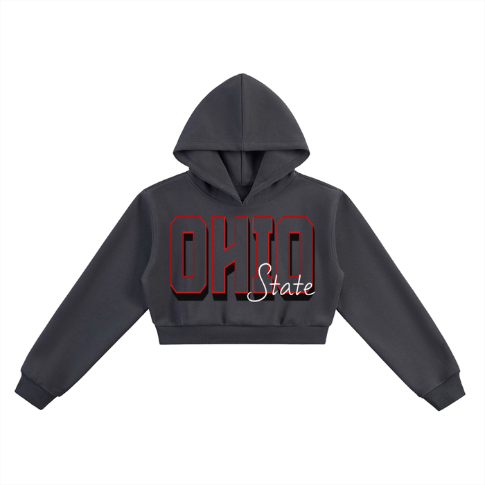 Women's' Essential Cropped Hoodie