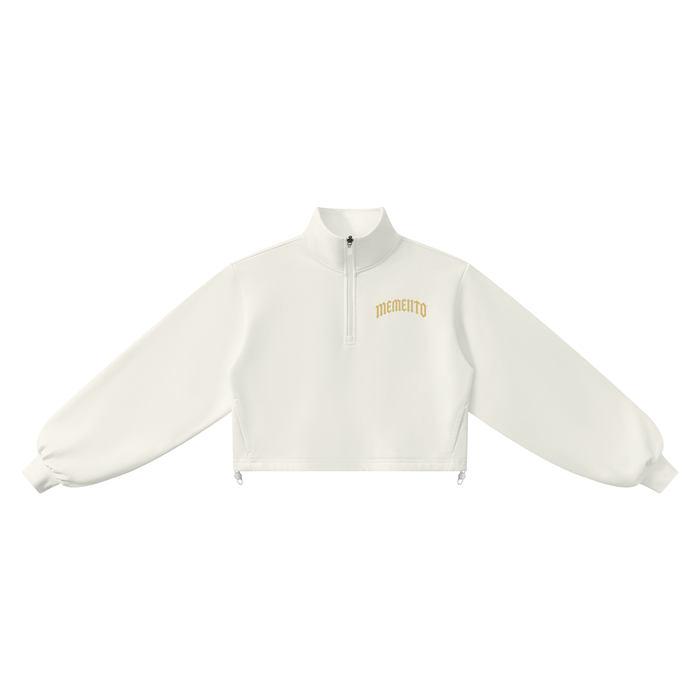 Women’s Mock-Neck Quarter-Zip Sweatshirt