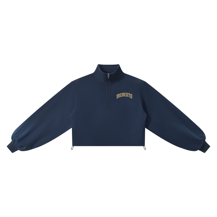 Women’s Mock-Neck Quarter-Zip Sweatshirt
