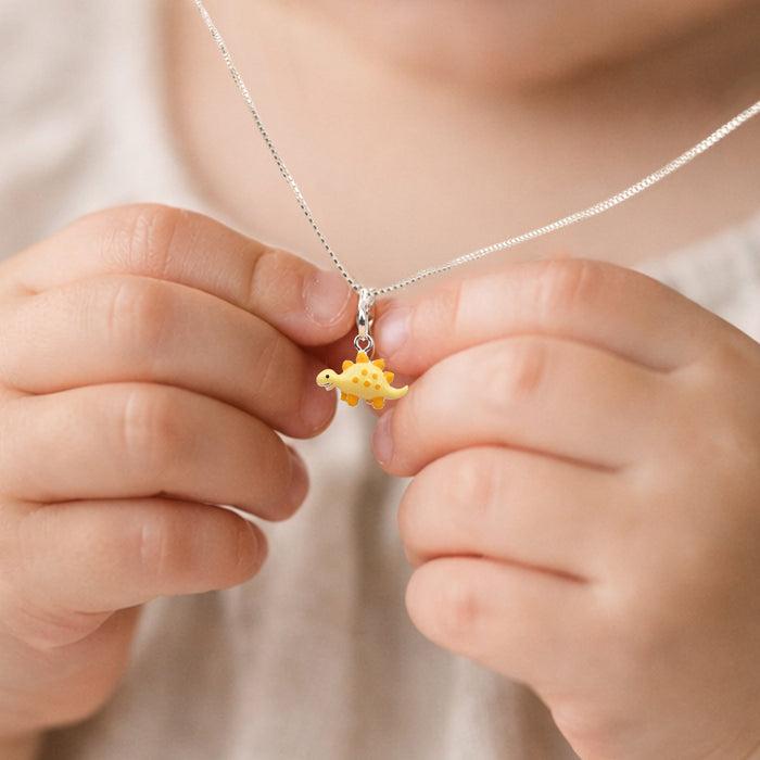 Yellow Dino Pendant